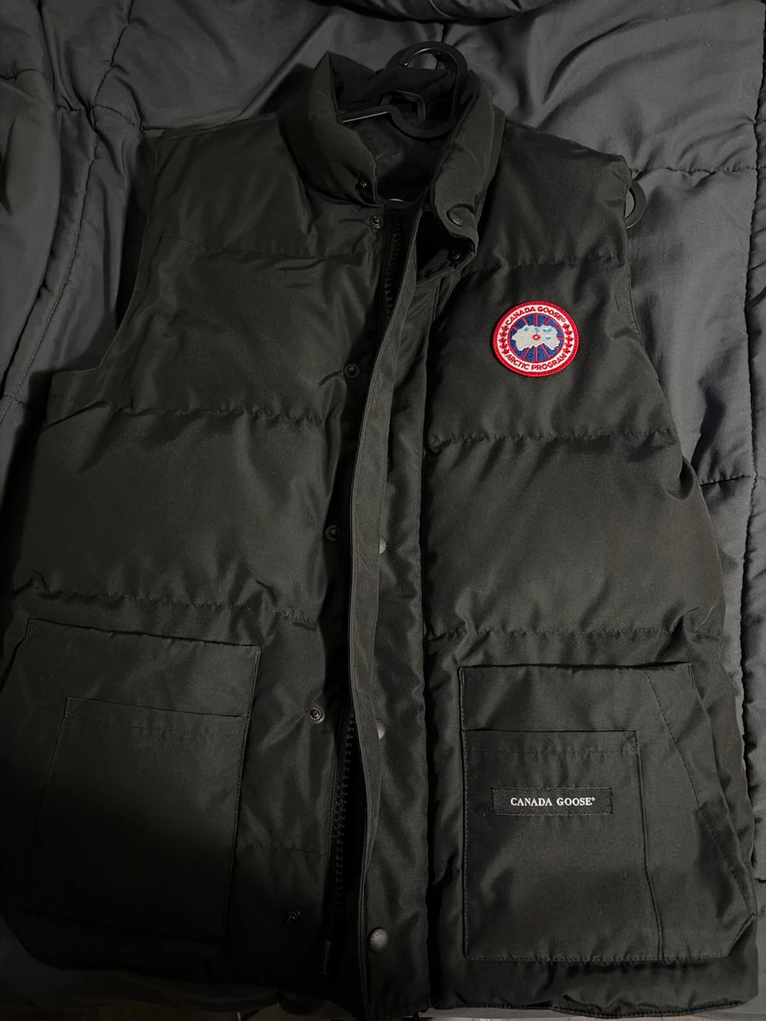 Canada Goose Black Down Vest