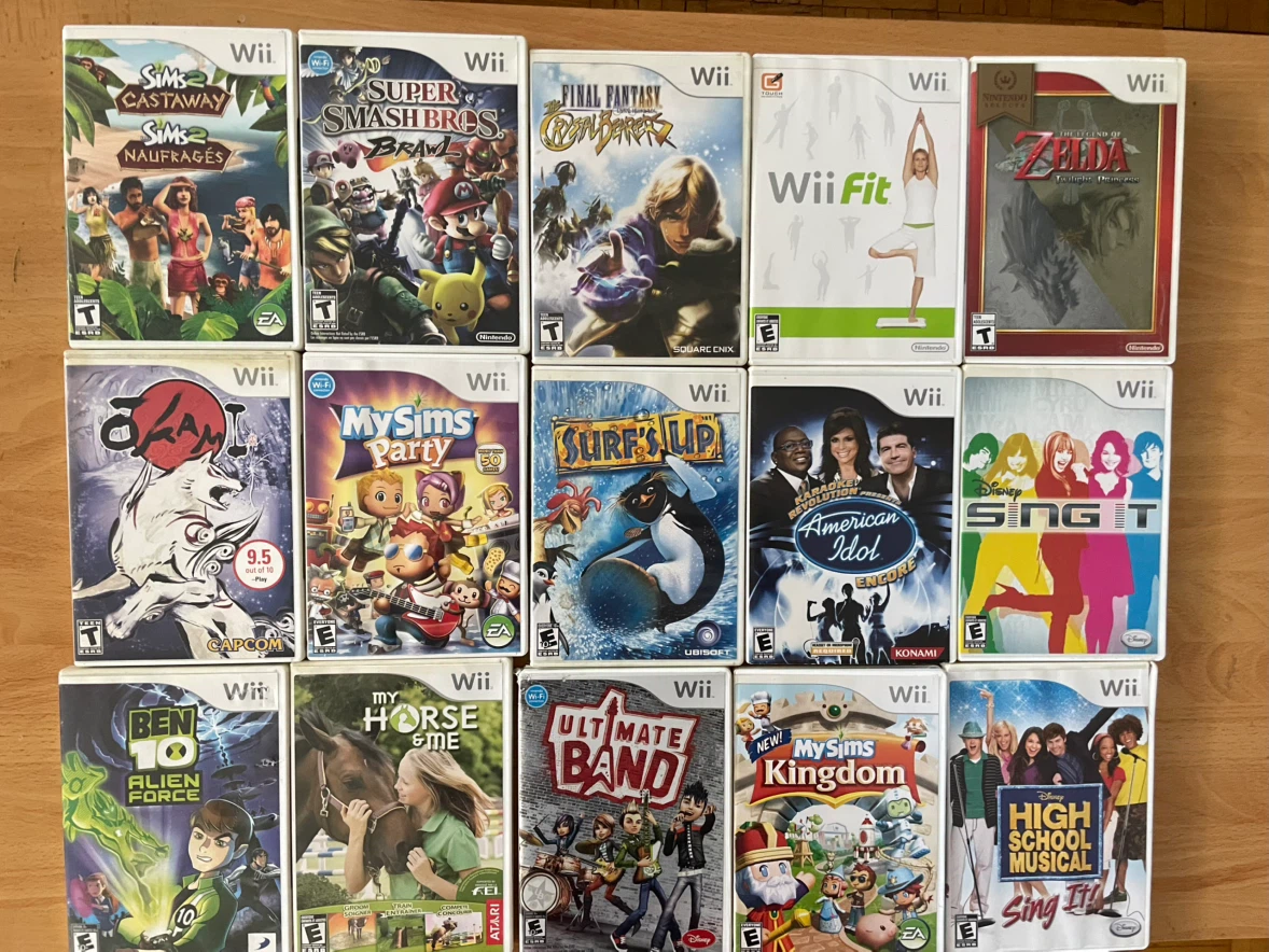 Assorted Nintendo Wii Games