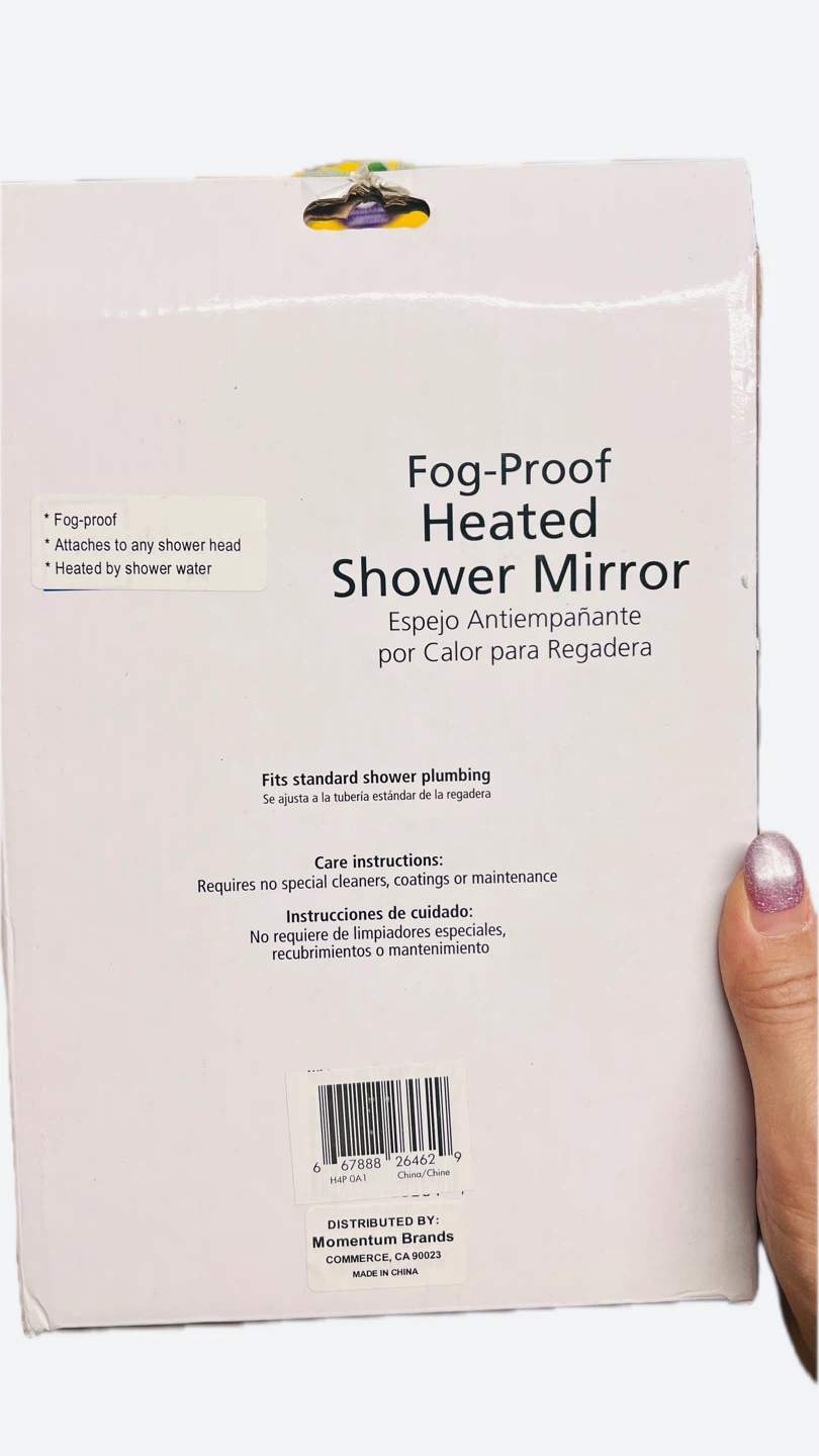 Momentum Brands Fog-Proof Heated Shower Mirror - photo 2
