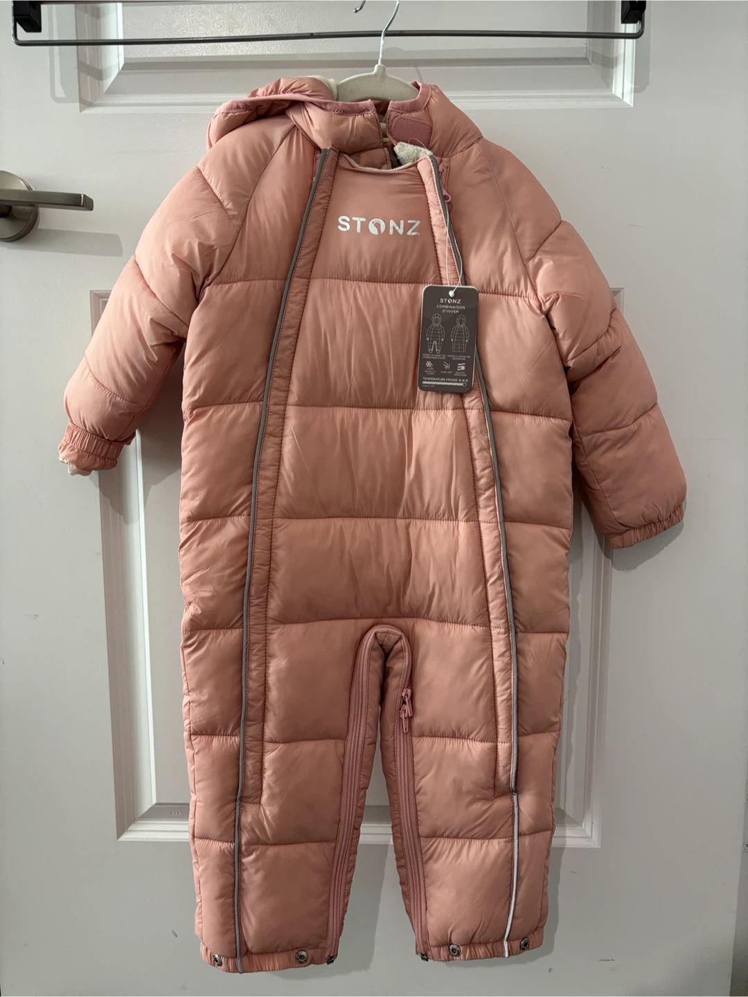 Stonz 2-in-1 Snow Suit Haze Pink 18-24 Months