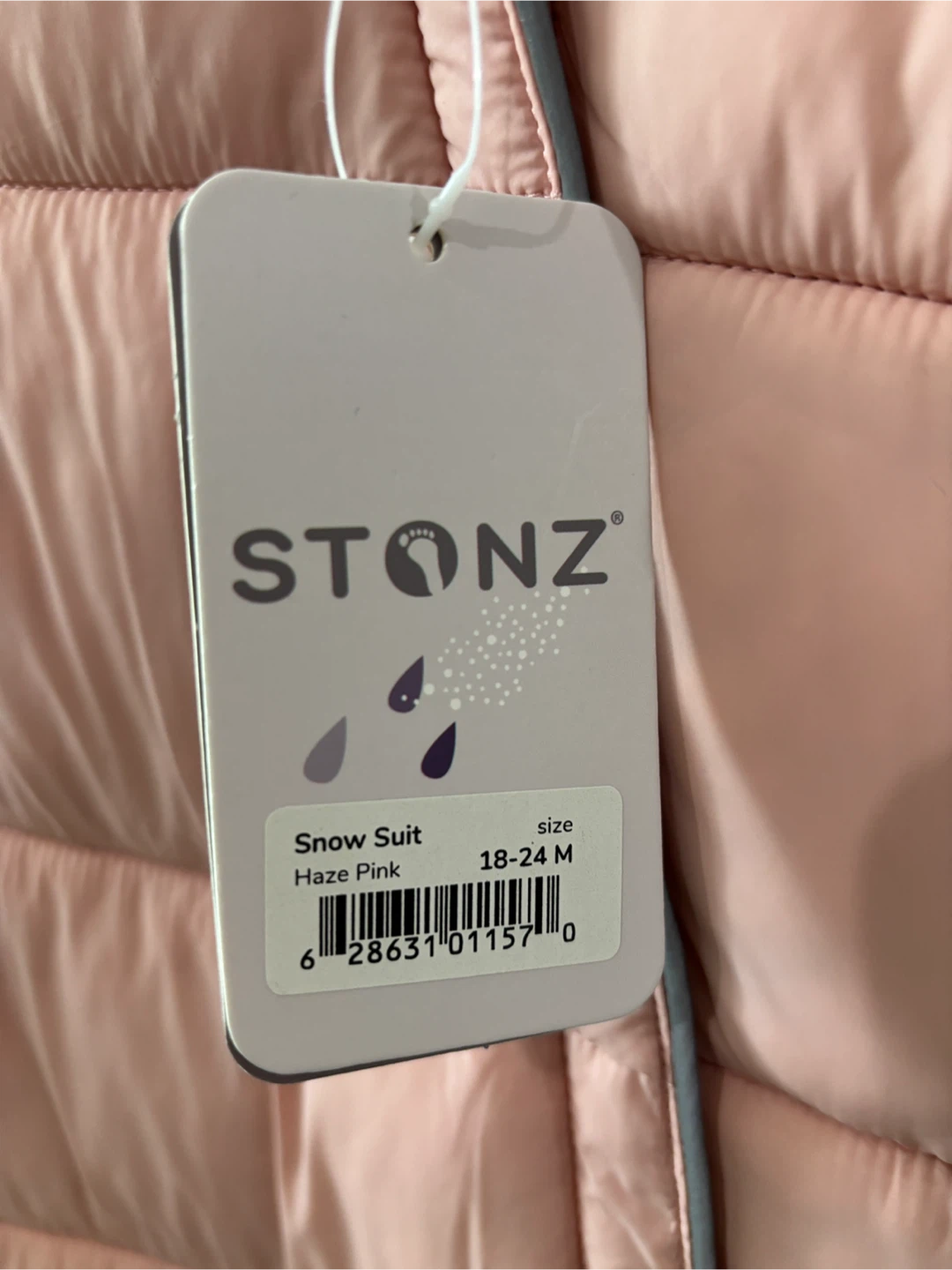 Stonz 2-in-1 Snow Suit Haze Pink 18-24 Months - photo 2