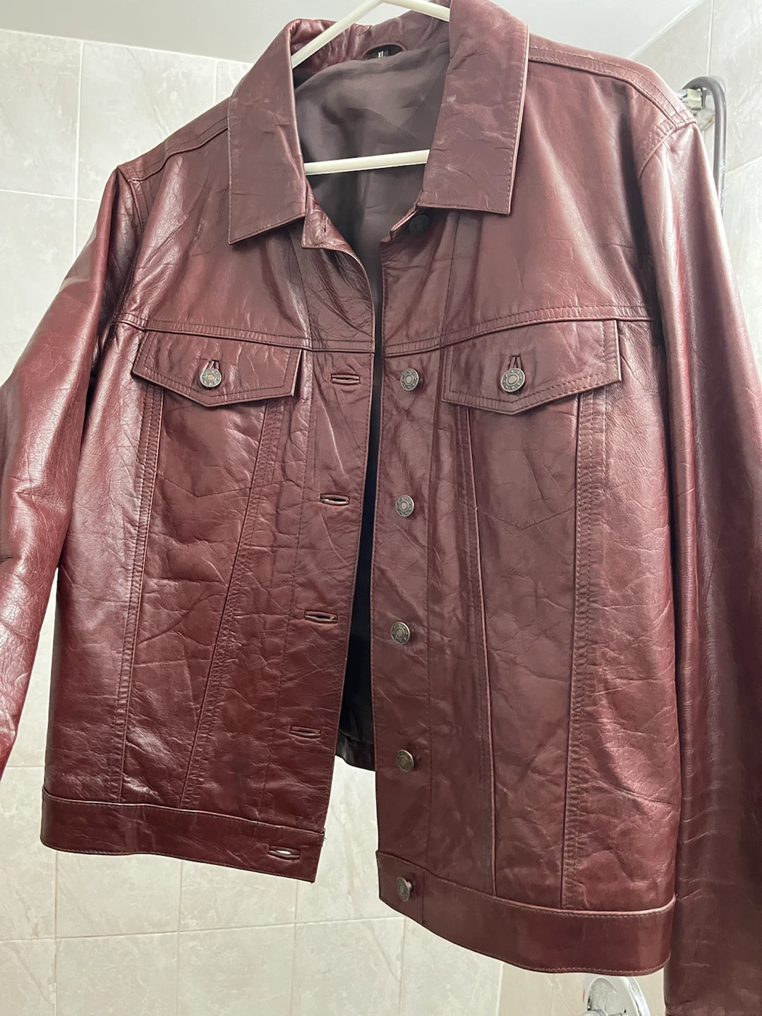 Womens leather jacket