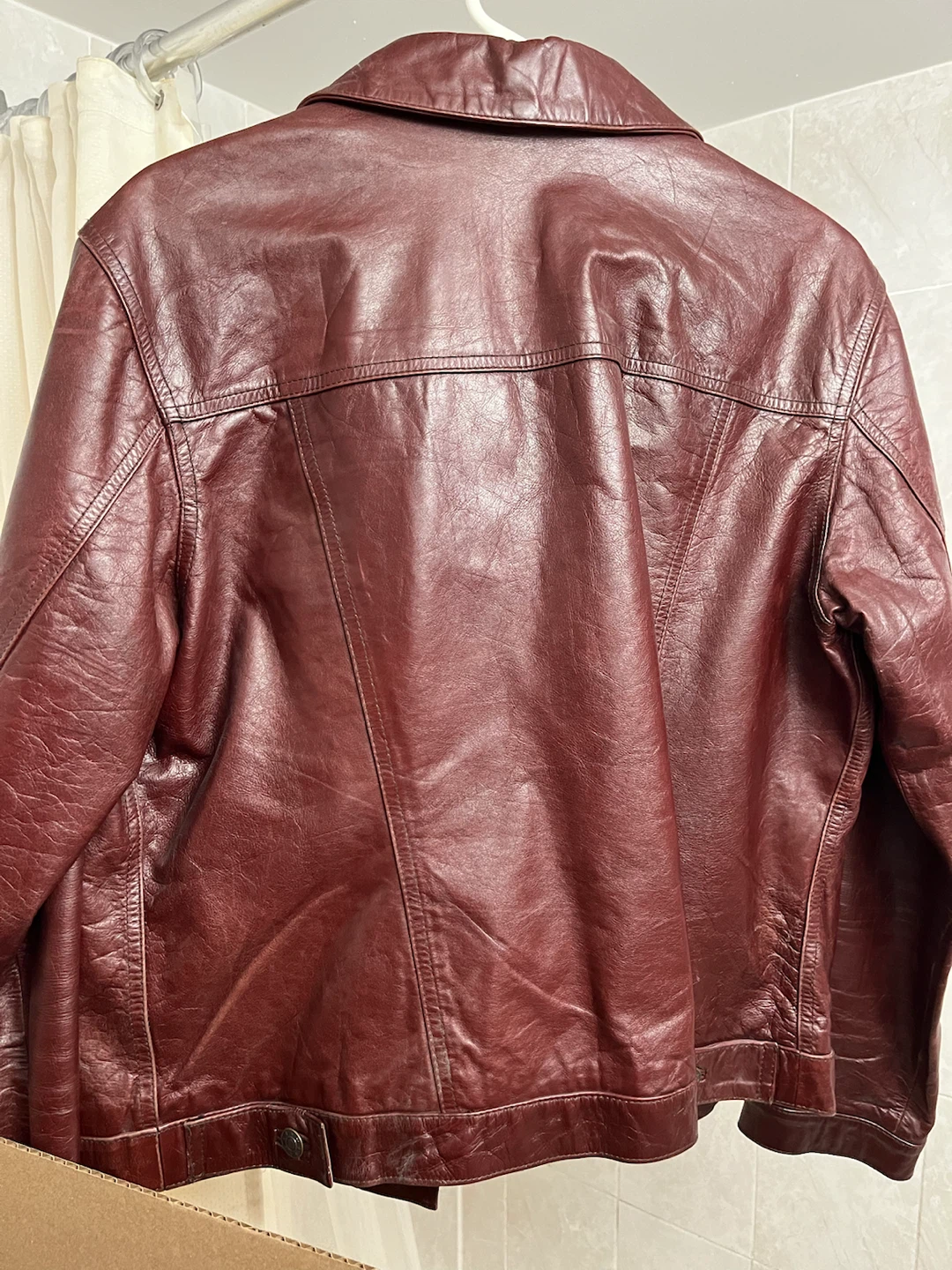 Womens leather jacket - photo 3