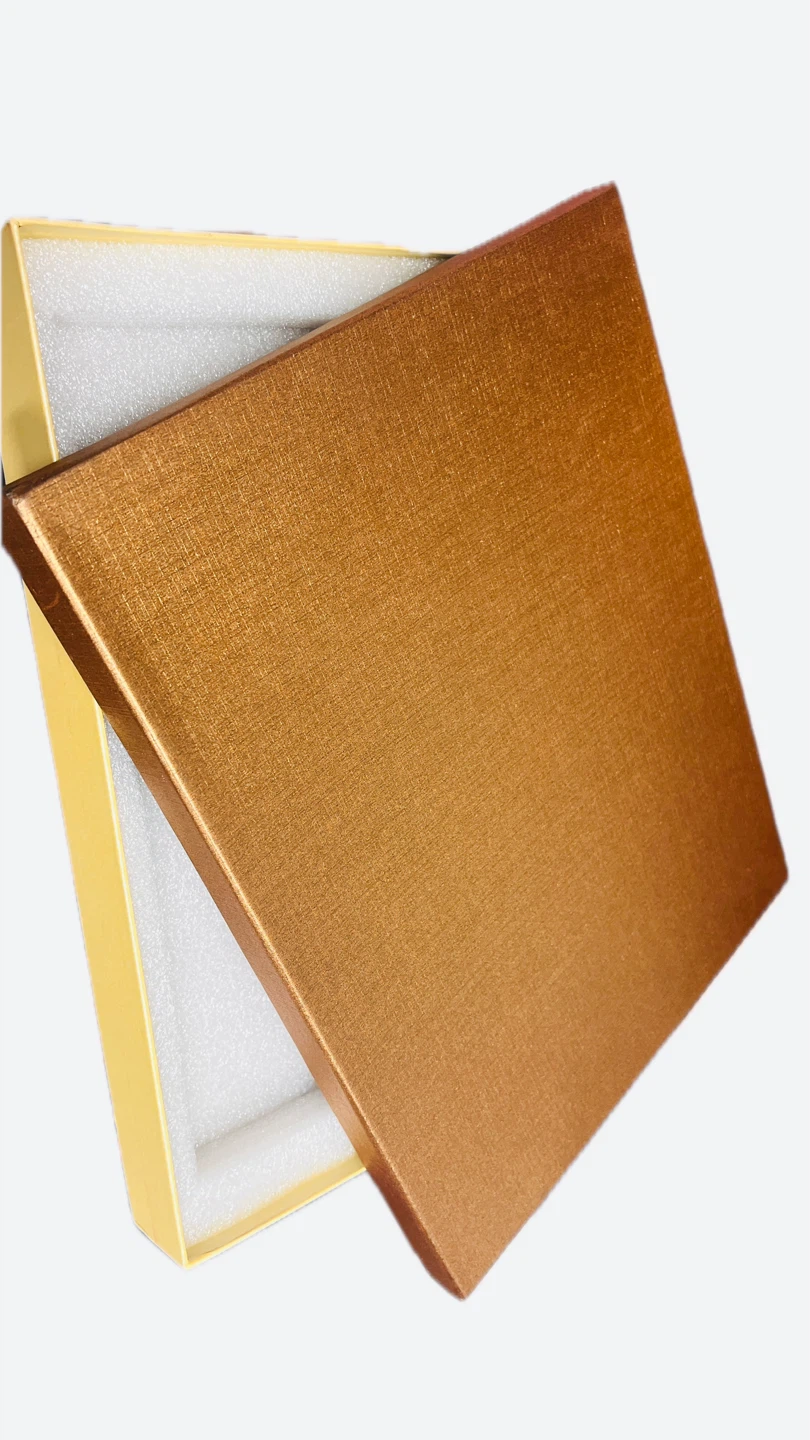 Gold Textured Storage gift Box