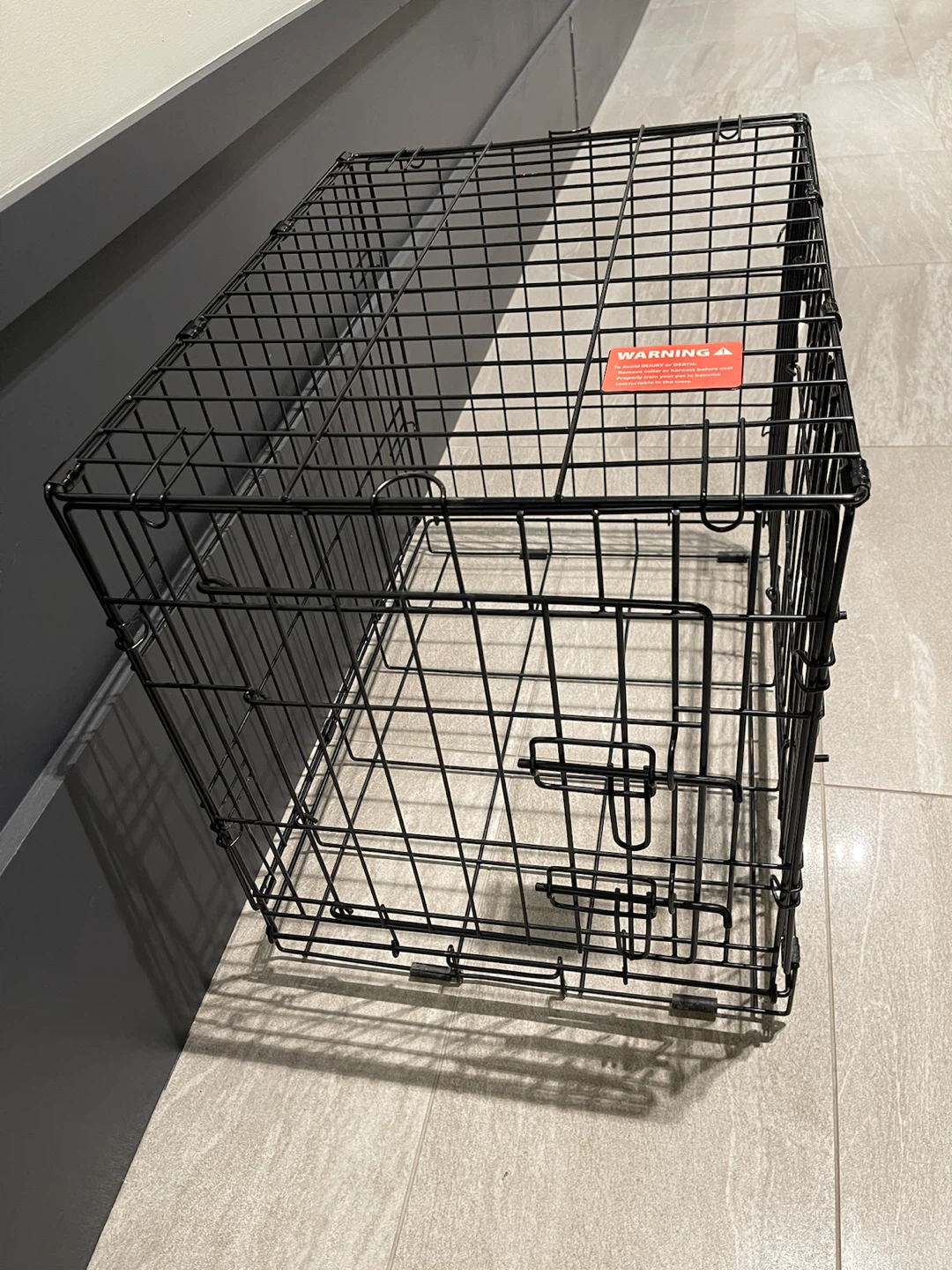 Collapsible Metal Pet Crate - photo 2