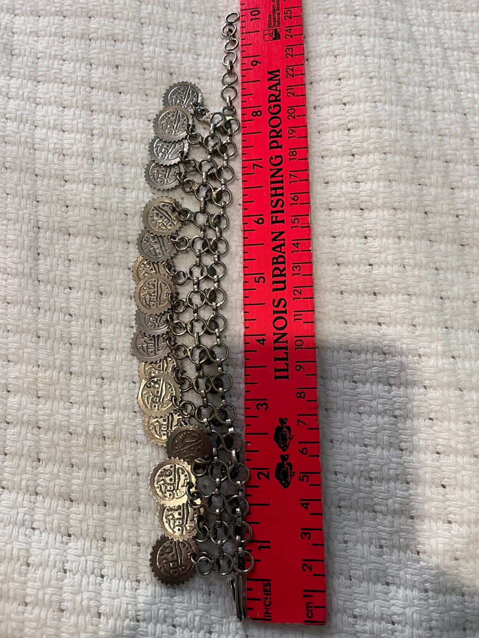 Coin stale charm bracelet - photo 2
