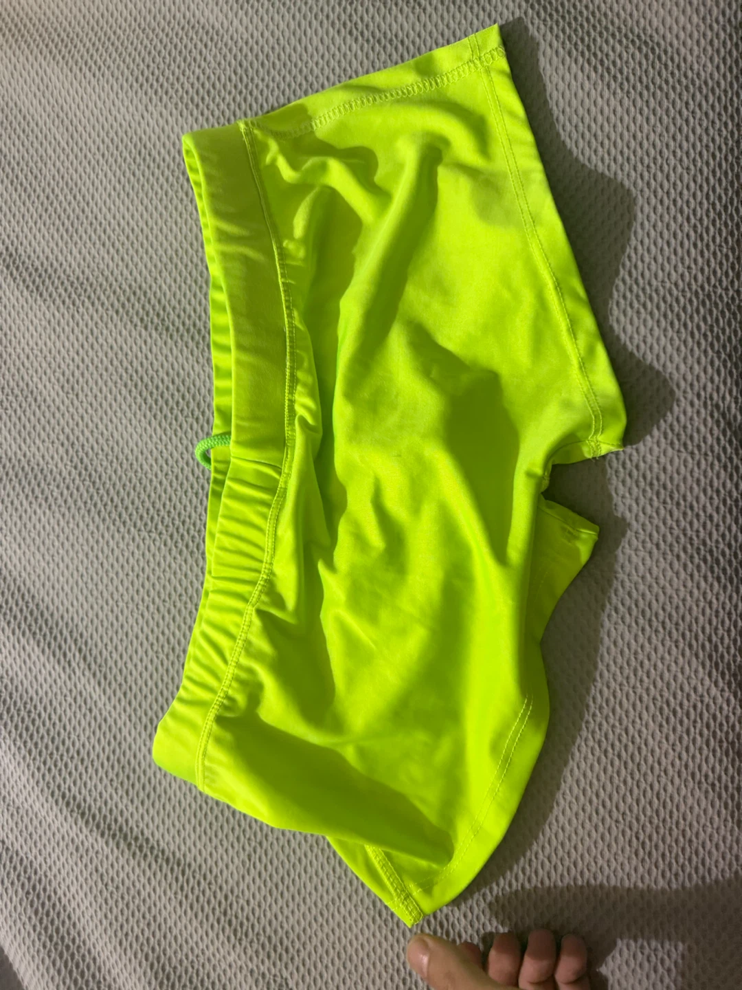 Dura Neon Green Swim Trunks - photo 2