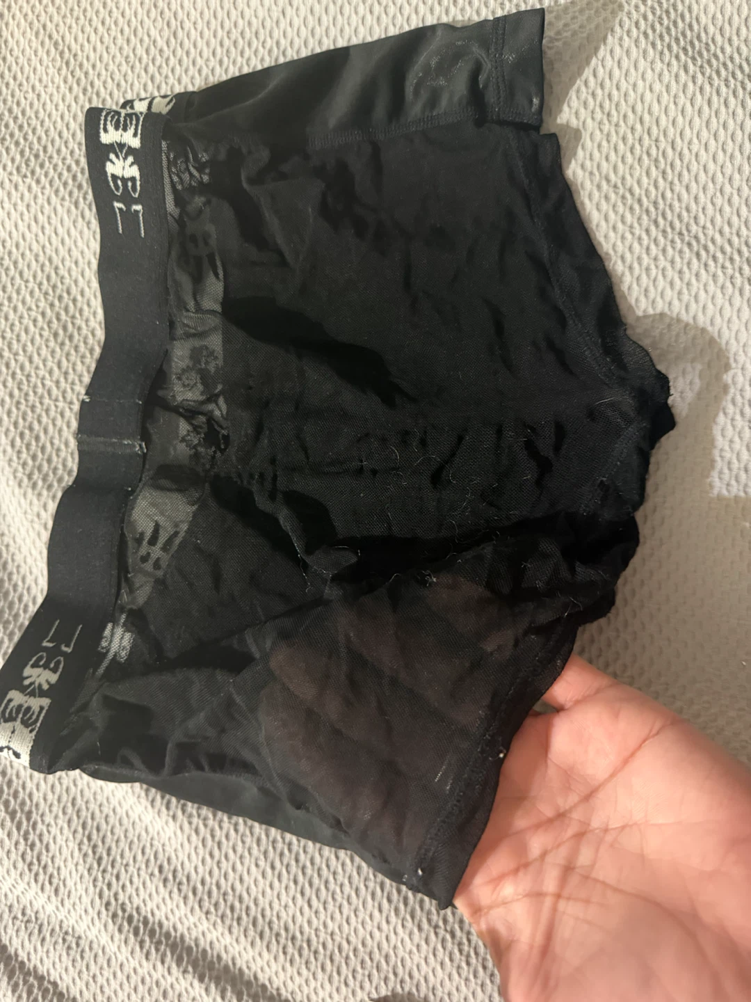 Black Boxer Briefs Size XL