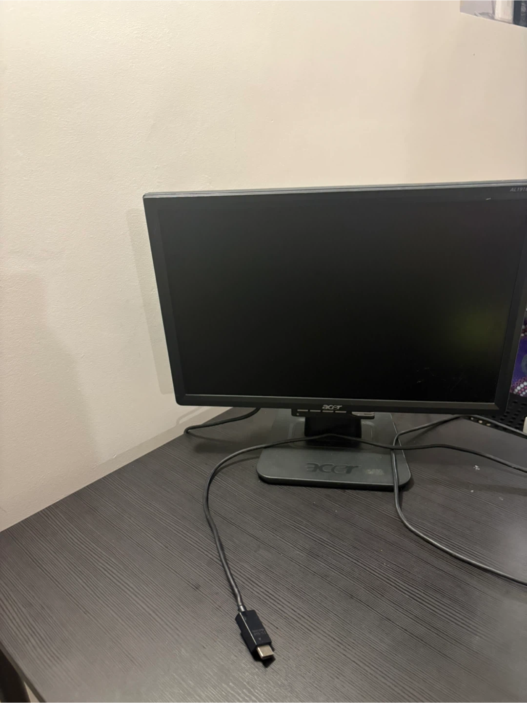 Acer AL1916W 19-inch LCD Monitor