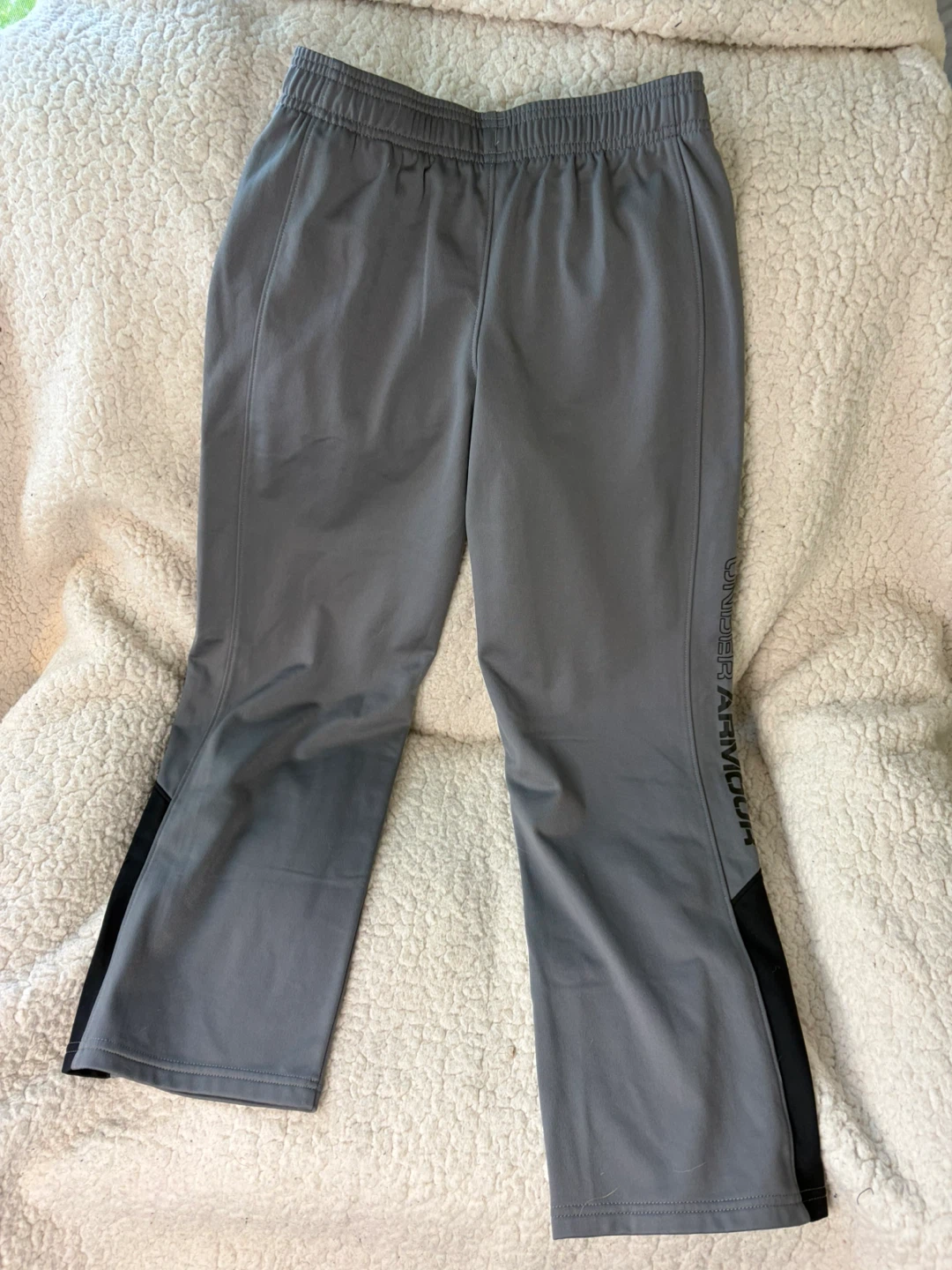 Under Armour Youth Sweatpants Gray - photo 3