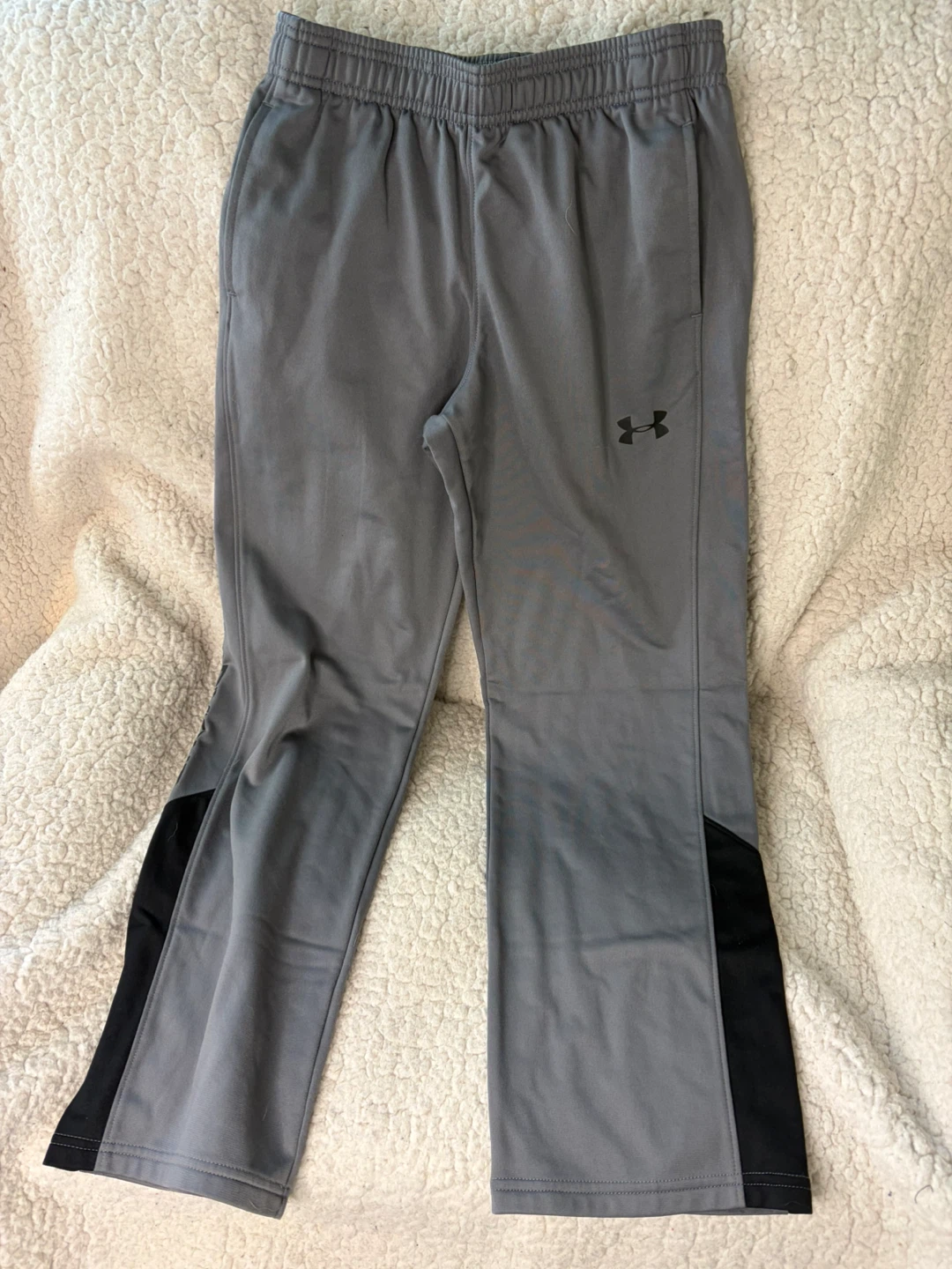 Under Armour Youth Sweatpants Gray