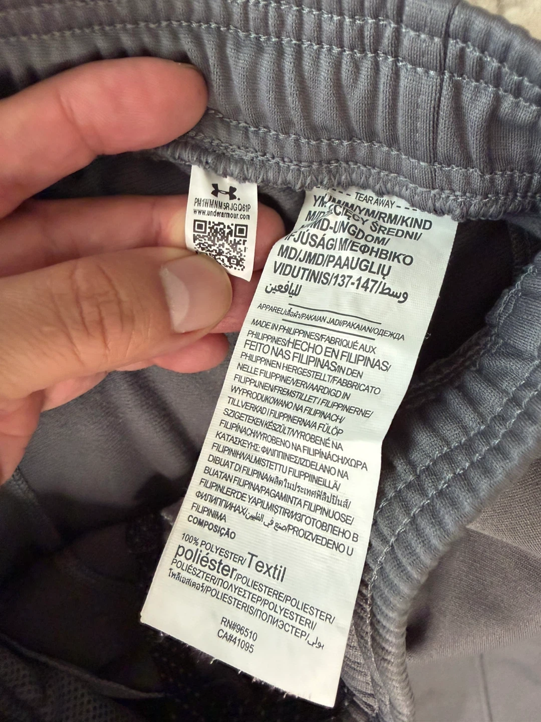 Under Armour Youth Sweatpants Gray - photo 5