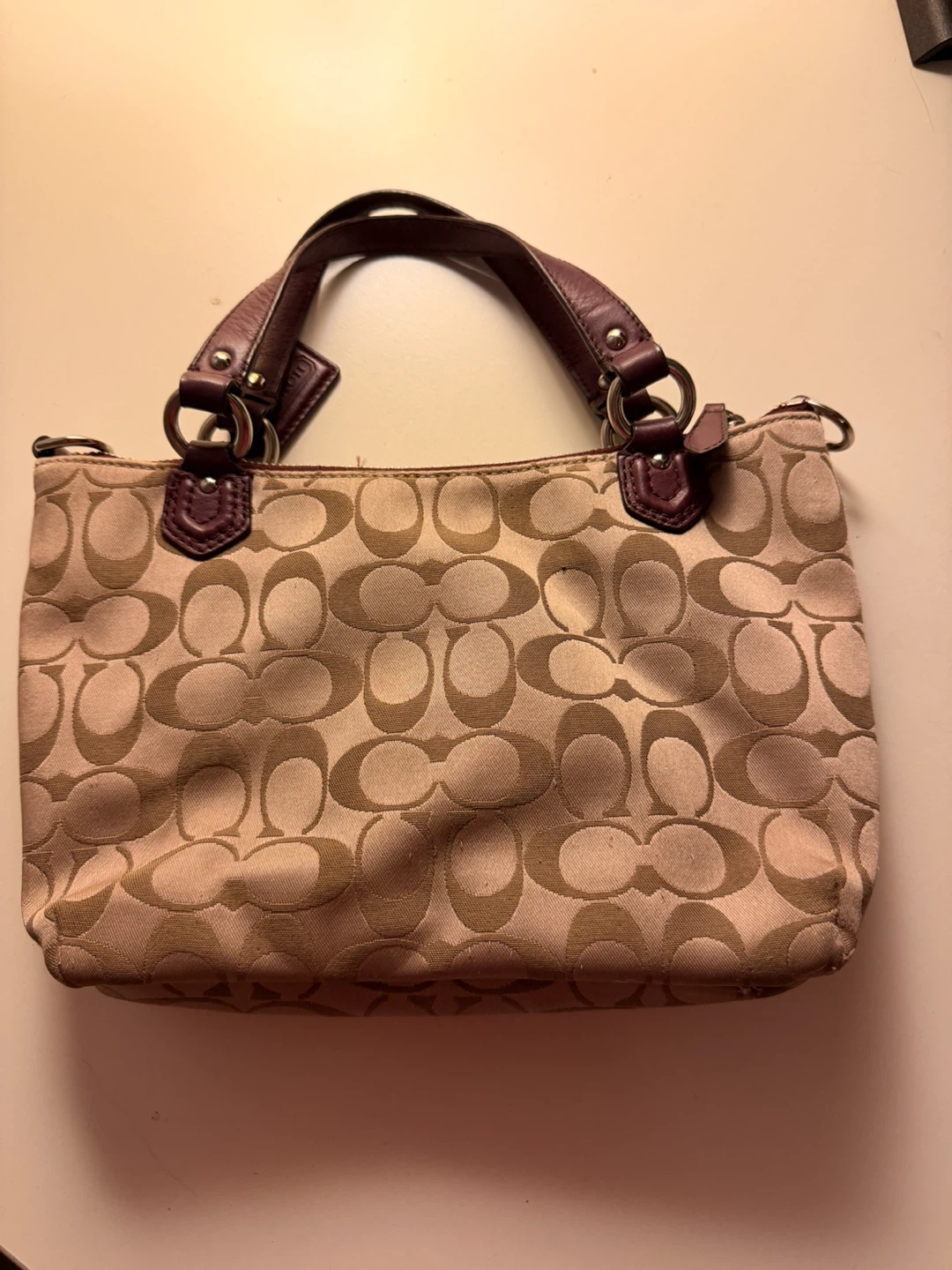 Coach Signature Buckle Handbag - photo 2