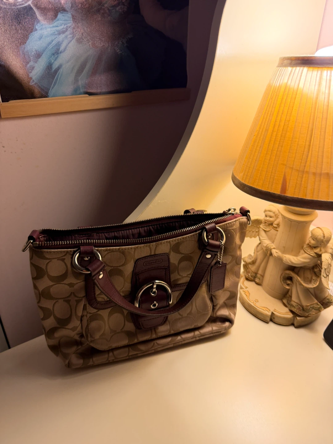 Coach Signature Buckle Handbag - photo 3