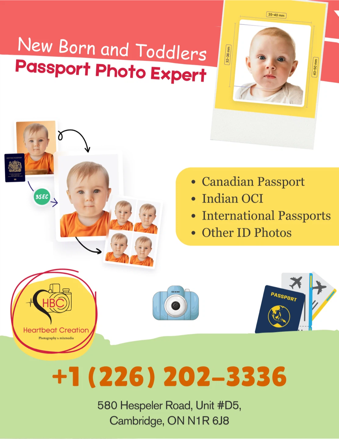 Passport & ID Photos – Professional Studio | Cambridge - photo 2