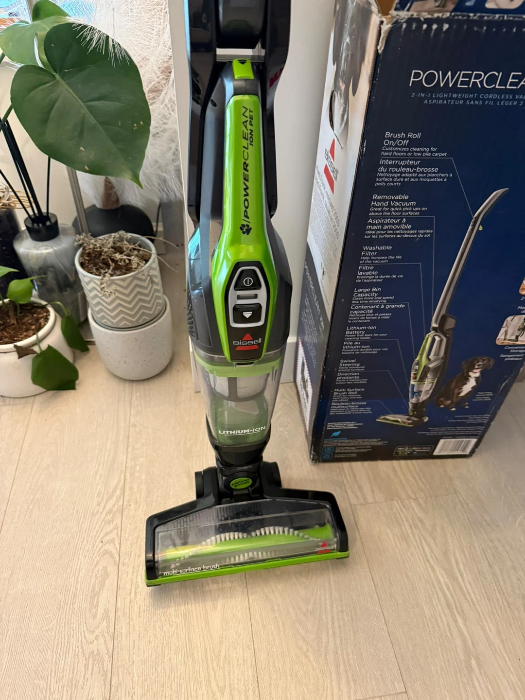 New - Bissell PowerClean Ion Pet Cordless Vacuum