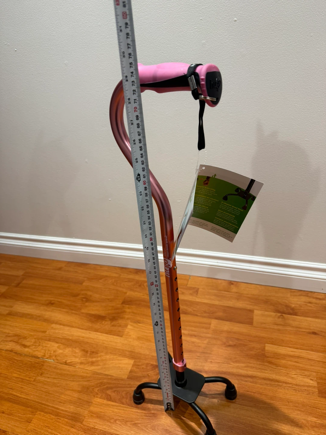 Hugo Quad Cane Rose - photo 5