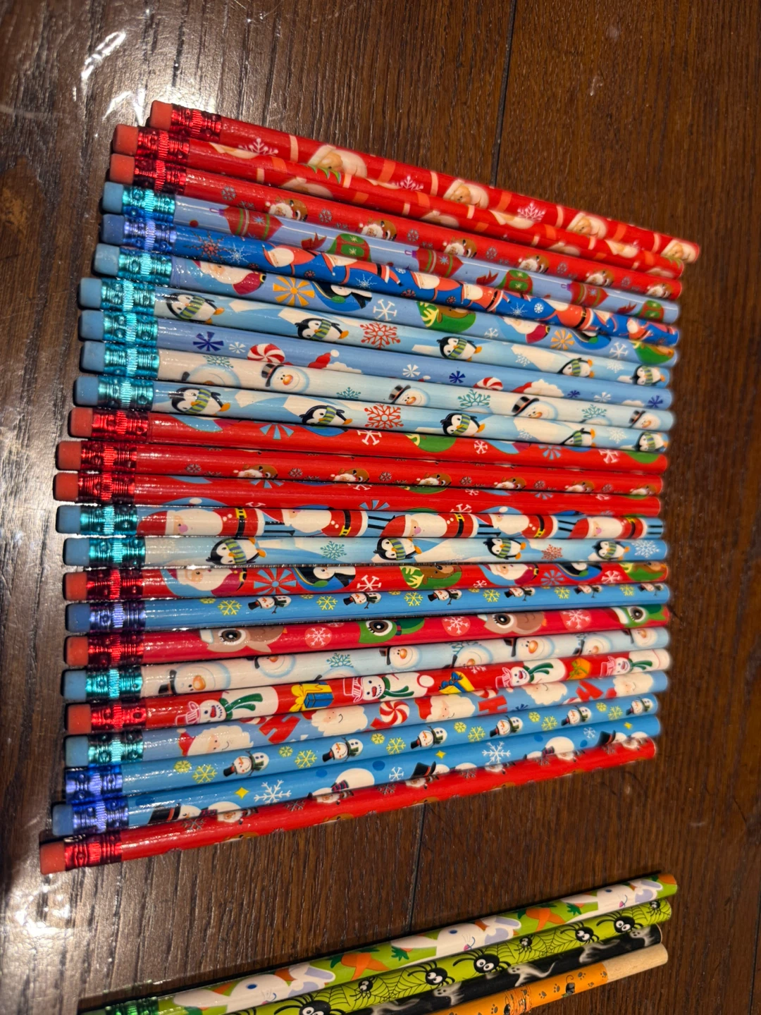 Bulk Lot of 60+ Pencils (Holiday & School Mix) - photo 2