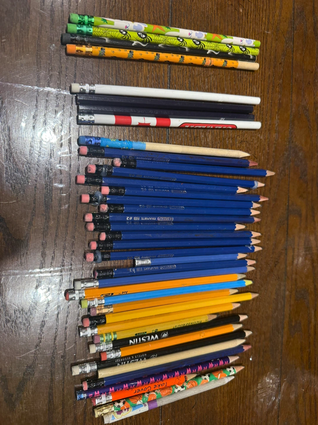 Bulk Lot of 60+ Pencils (Holiday & School Mix) - photo 3
