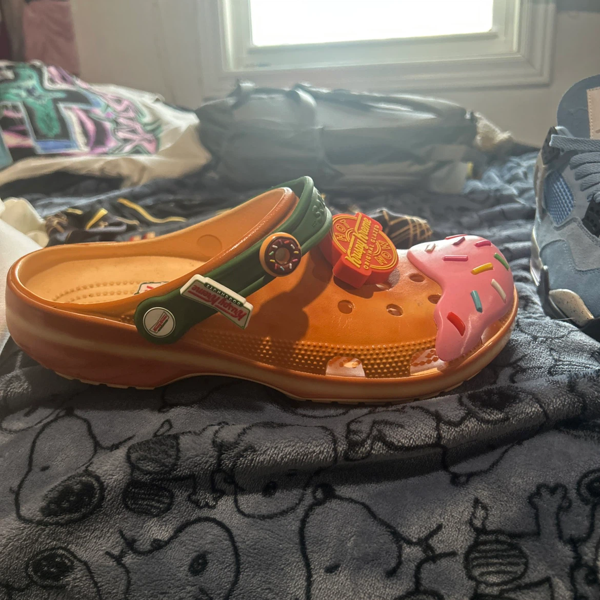 Krispy Kreme x Crocs Clogs