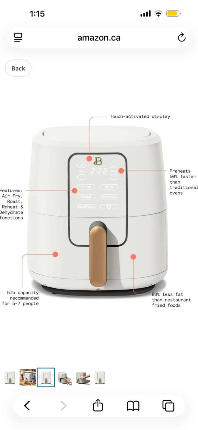 Air fryer 6qt - photo 3