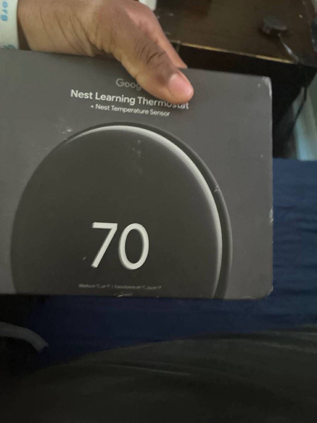Google Nest Learning Thermostat + Temperature Sensor