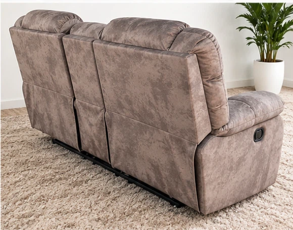 Reclining Loveseat with Storage Console - photo 3
