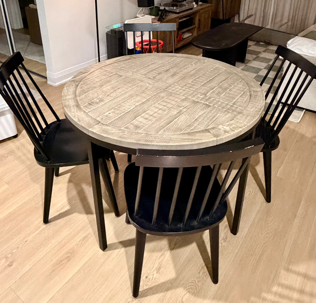 Rustic Farmhouse Style Dining Set - photo 3