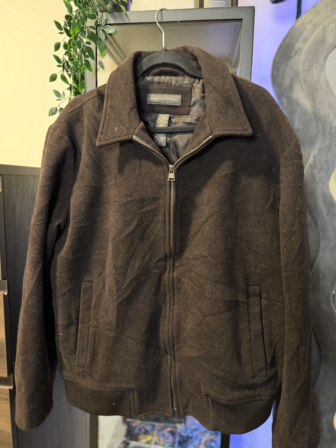 Banana Republic Brown Wool-Blend Jacket