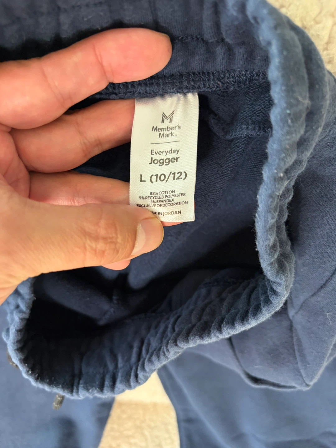 Member's Mark Everyday Jogger Navy Blue - photo 3