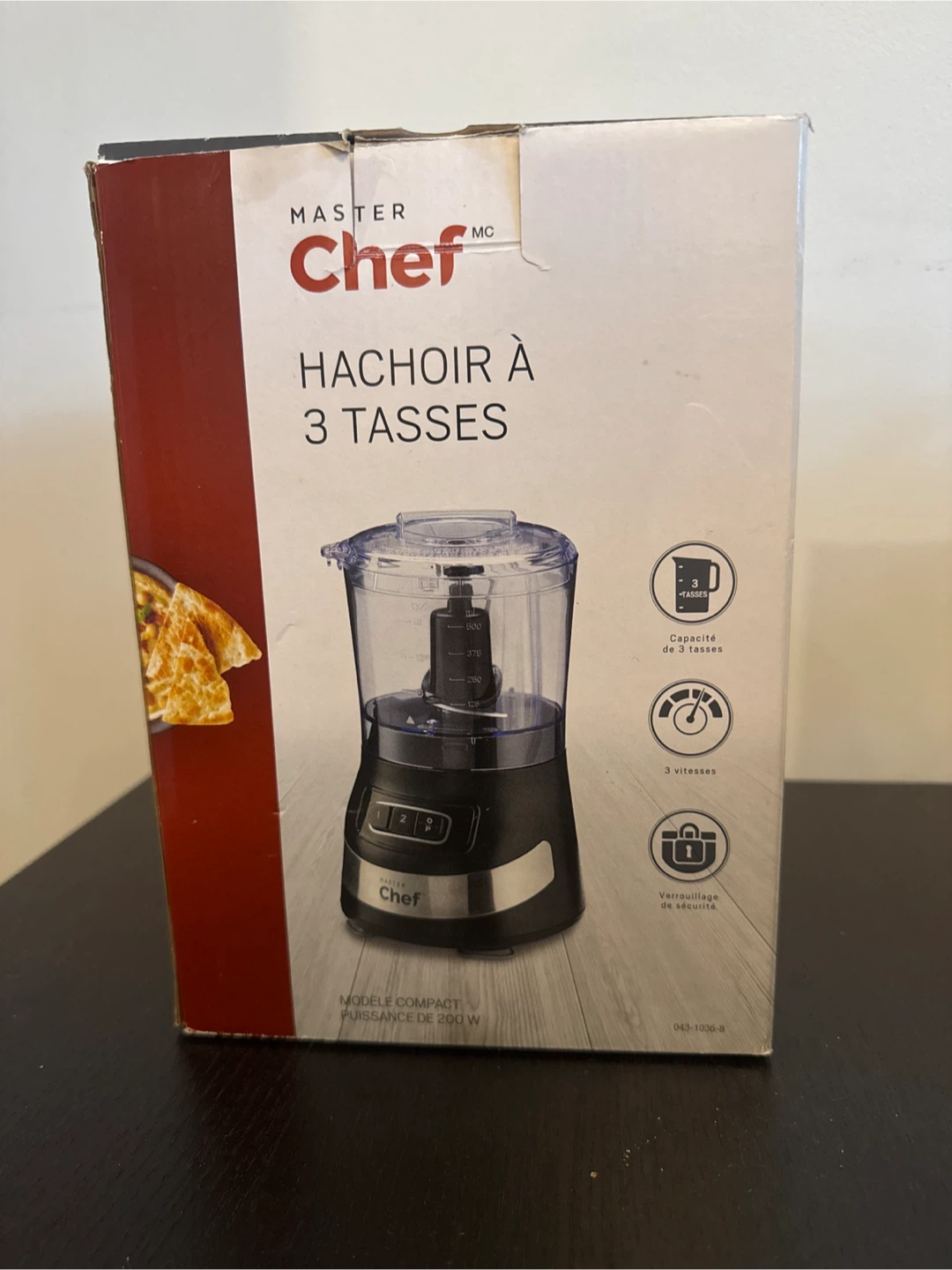 Master Chef 3-Cup Food Chopper