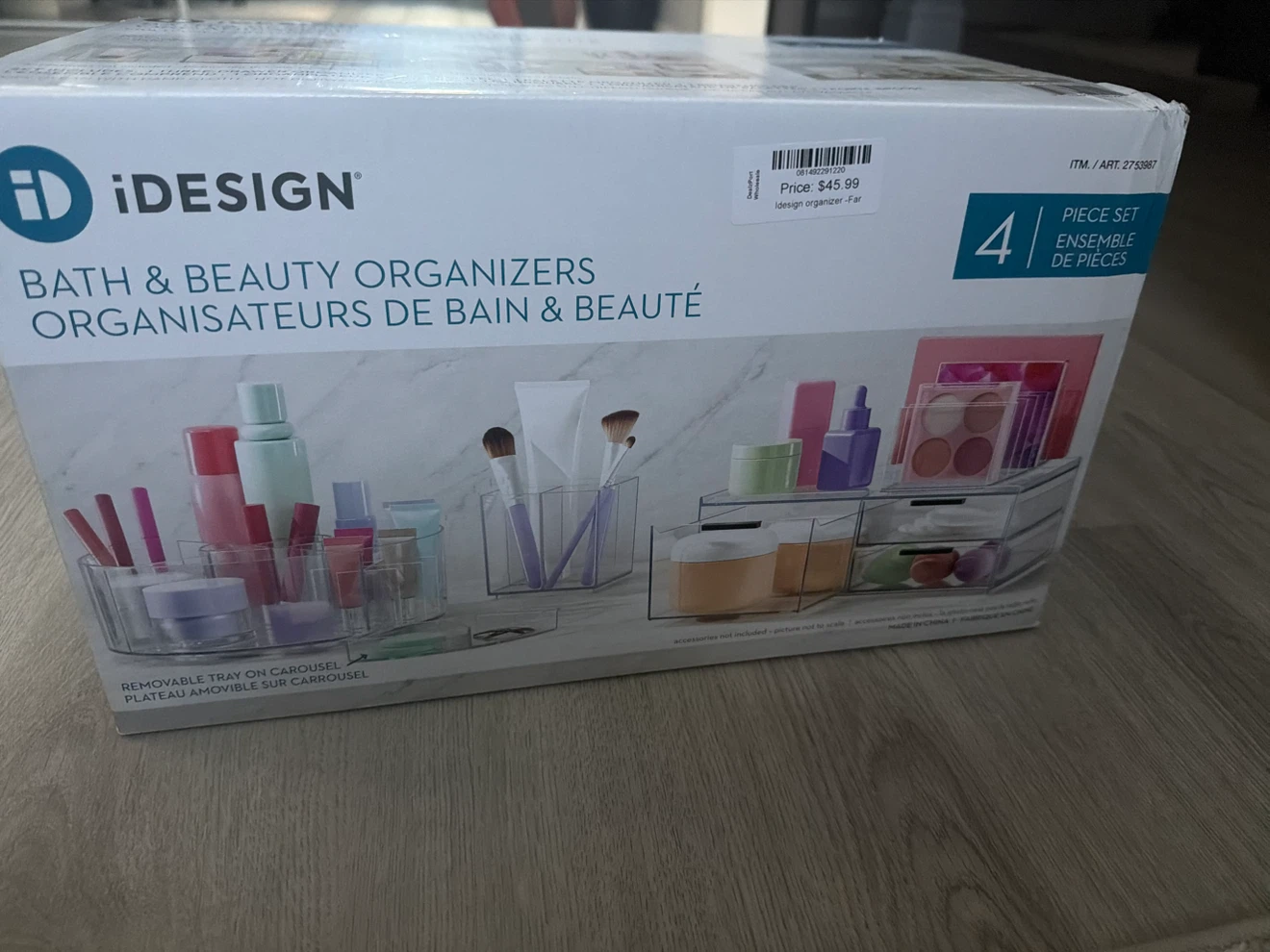 iDesign 4-Piece Bath and Beauty Organizer Set - photo 5