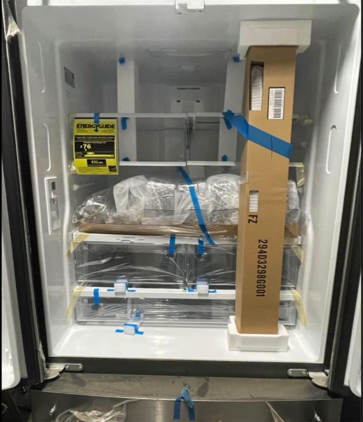 GE French Door Stainless Steel Refrigerator - photo 3