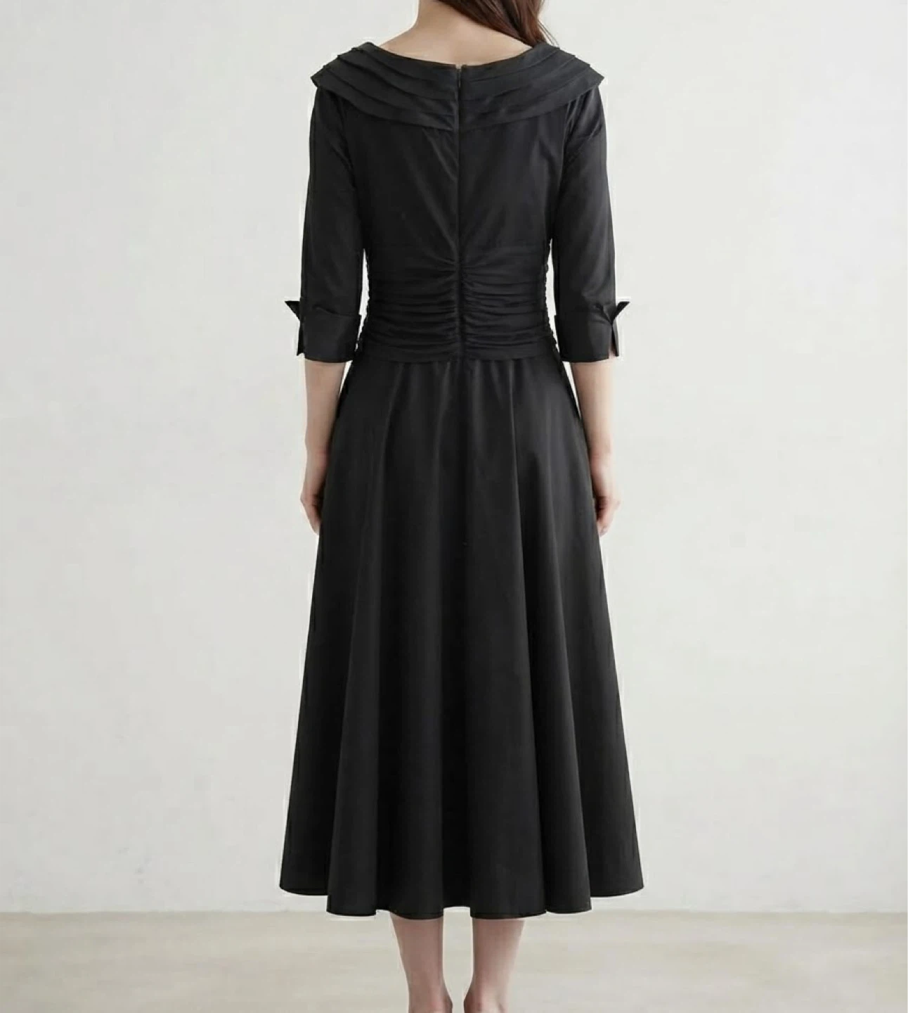 Black Laura Dress Size 10 - photo 2