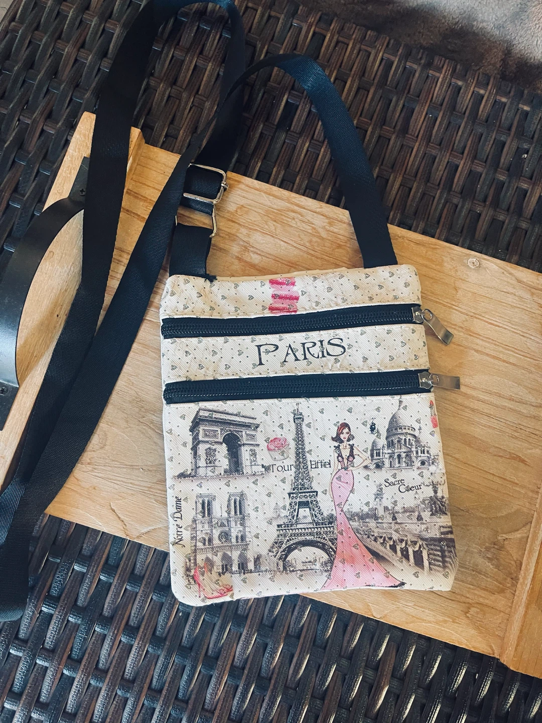 Vintage Gear Paris Crossbody Bag