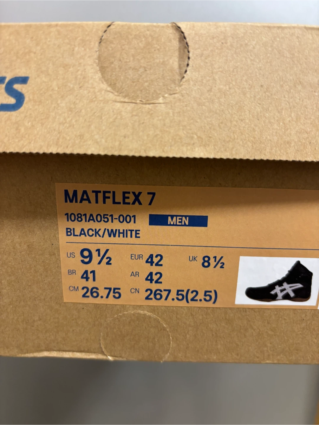 Asics Matflex 7 Wrestling Shoes - Men's Size 9.5 - photo 4