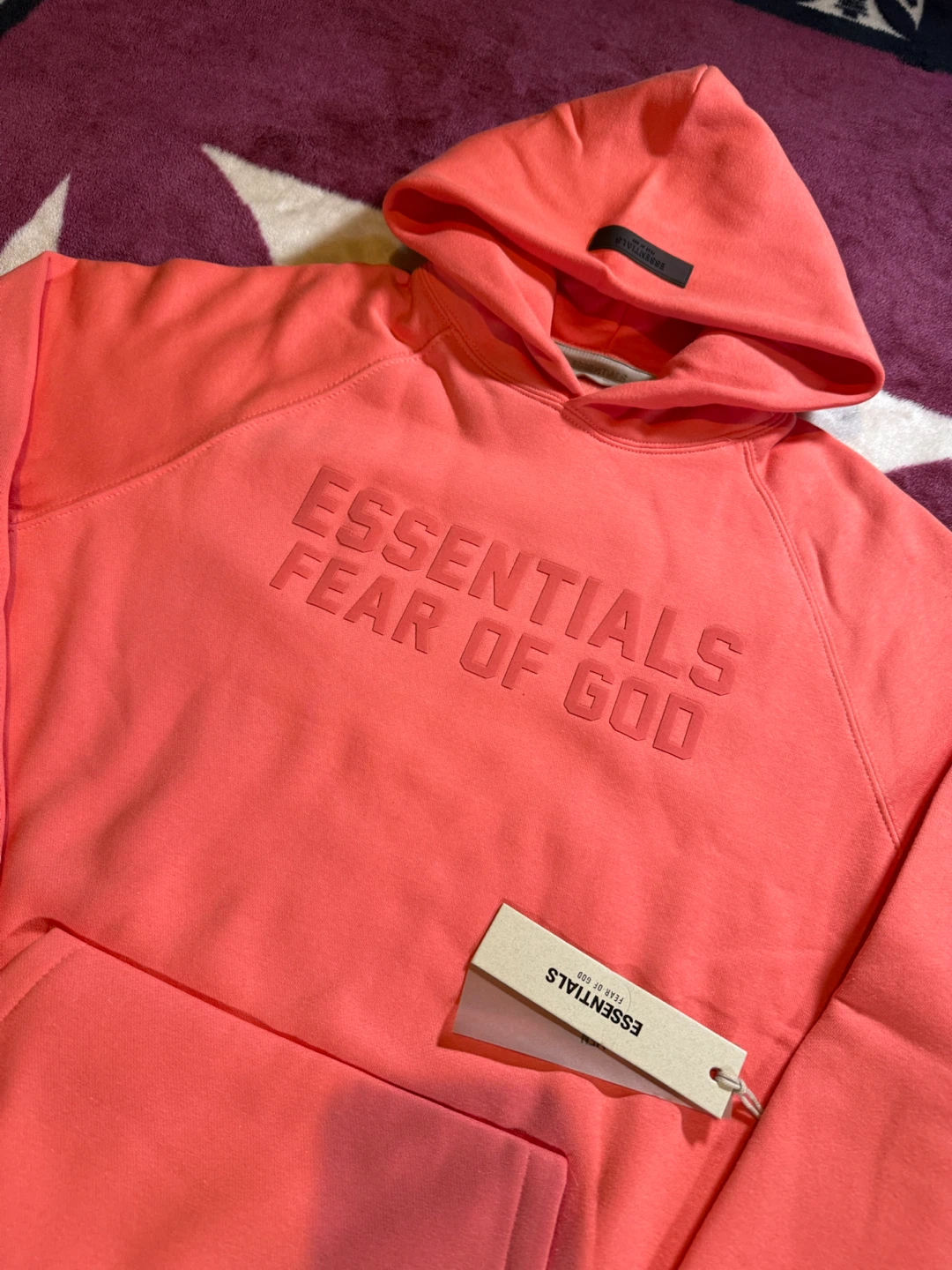 Essentials Fear of God “Coral” Hoodie - photo 2