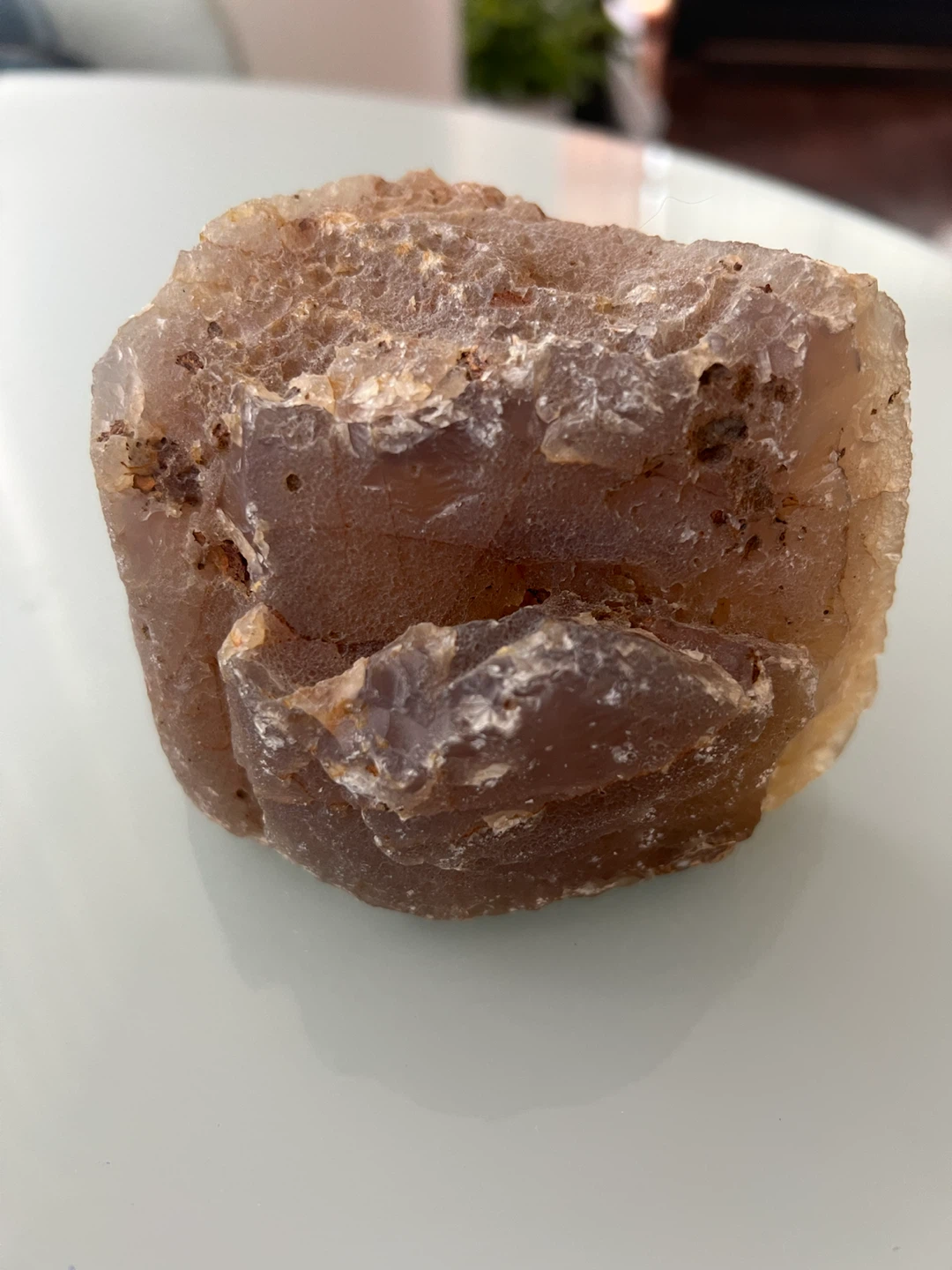 Natural Agate Geode Slice - photo 3