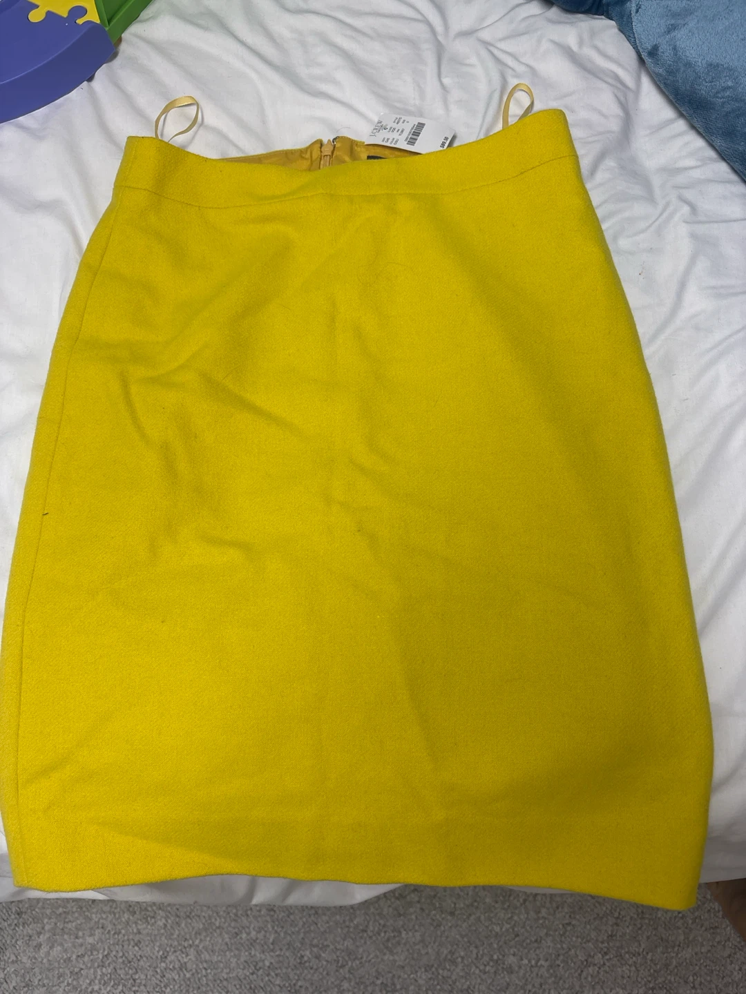 J.Crew Factory Yellow Pencil Skirt Size 0 - photo 3