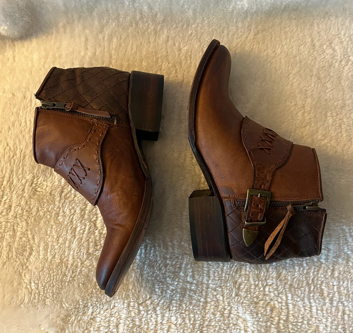 Freebird by Steven Grand Leather Ankle Boots, Size 8 - photo 5