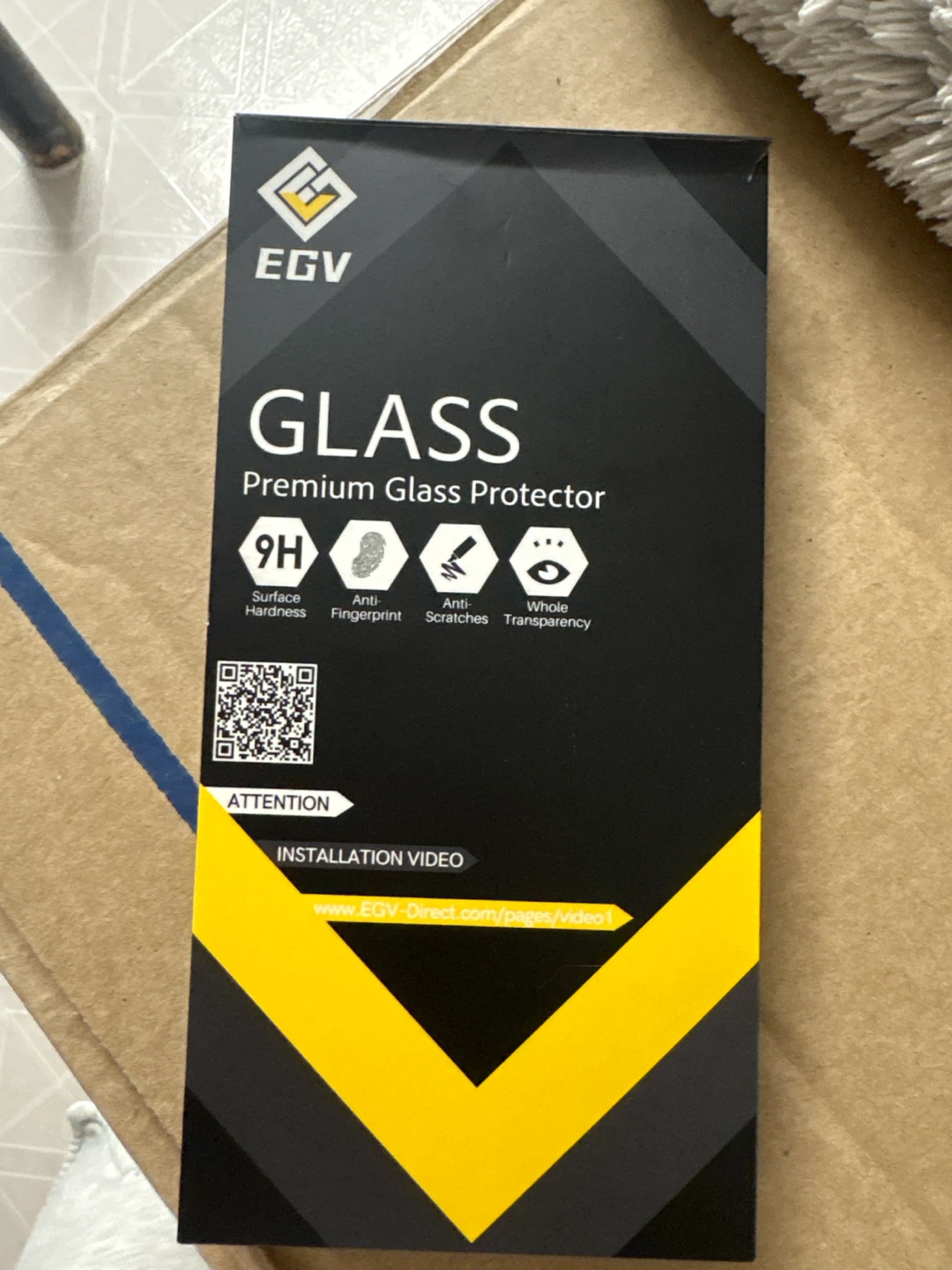 EGV Screen Protector 3 Pack for iPhone 13/13 Pro/14