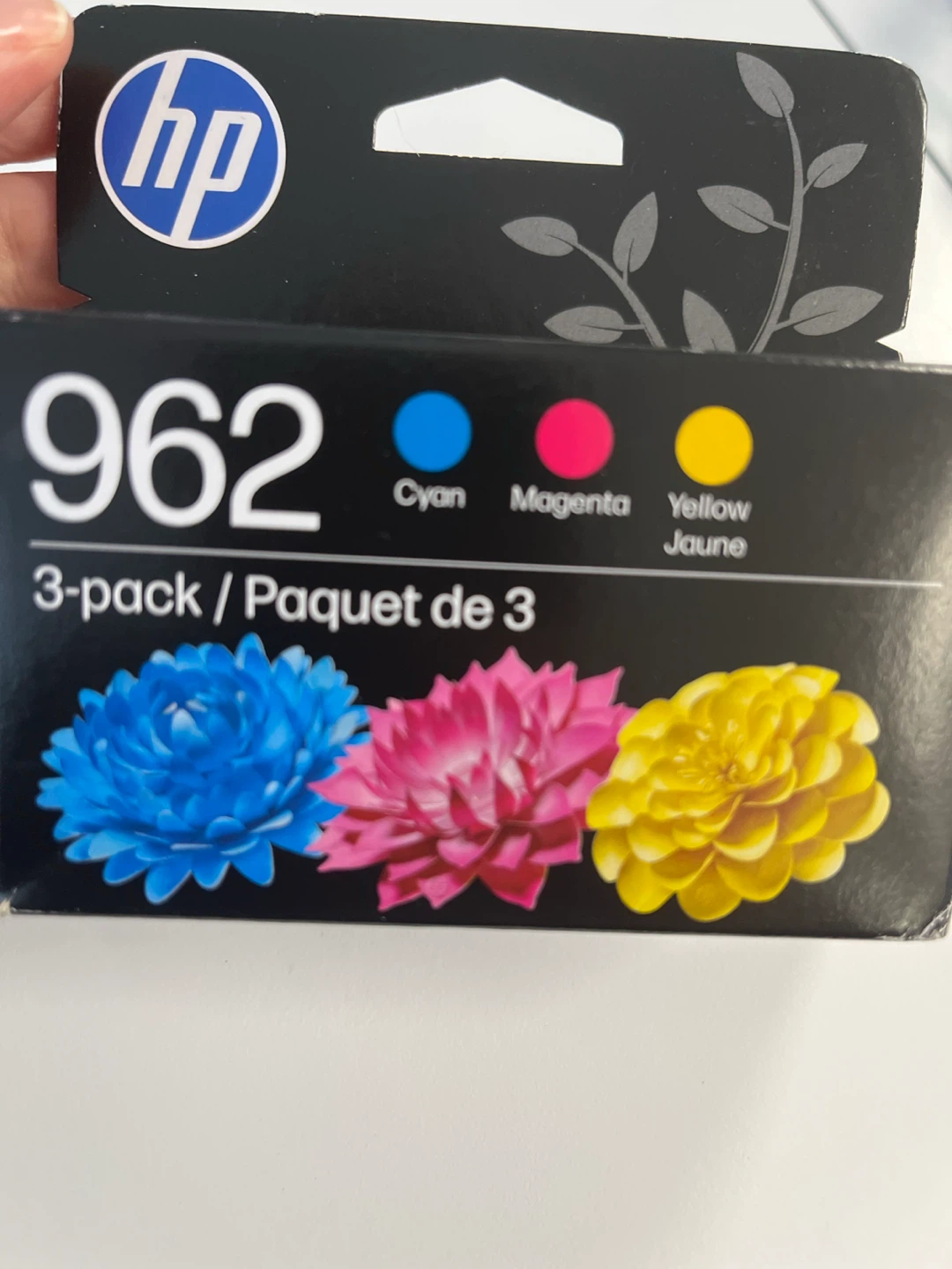 HP 962 Tri-color Ink Cartridge 3-pack - photo 2