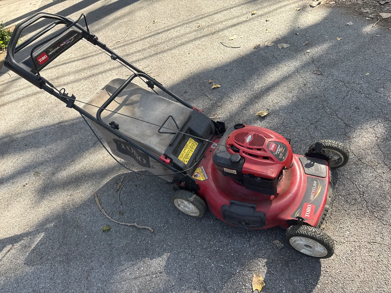 Toro Recycler Personal Pace Lawn Mower - photo 3