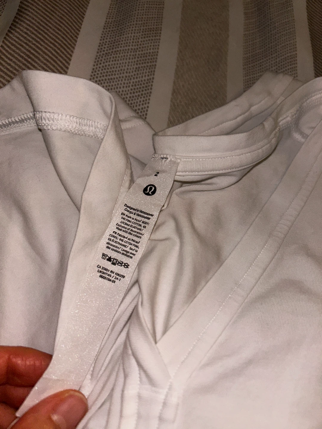Lululemon Back In Action V-Neck Long-Sleeve Shirt - photo 4
