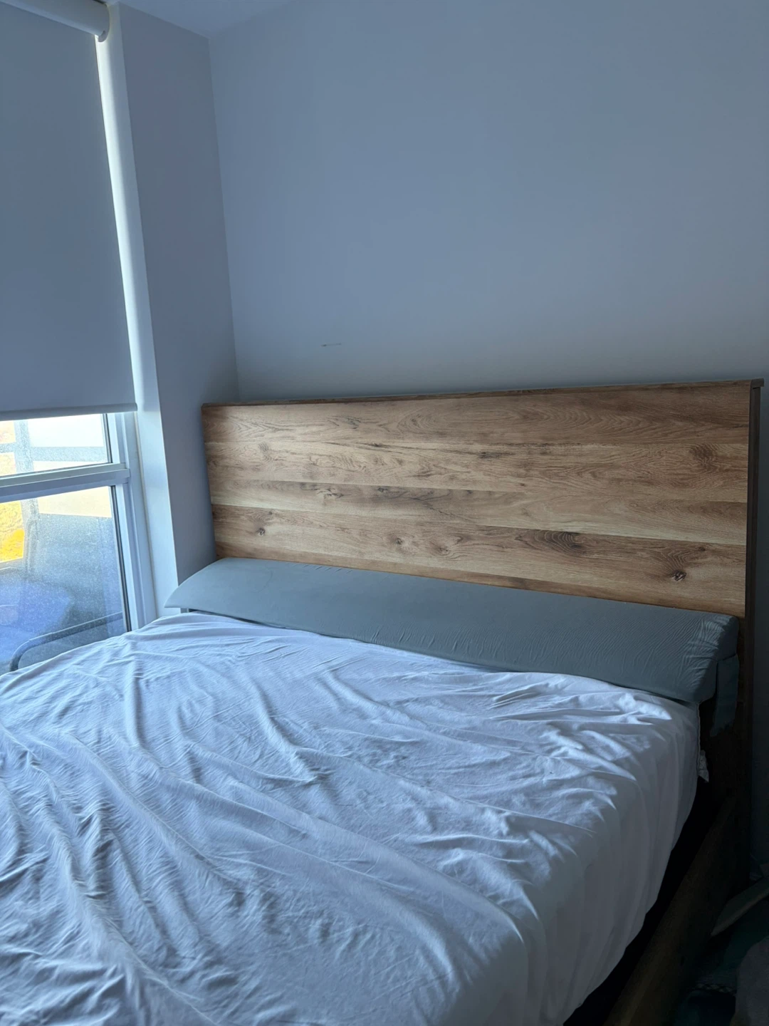 The Brick- Wooden bed frame with boxspring (queen size) - photo 4
