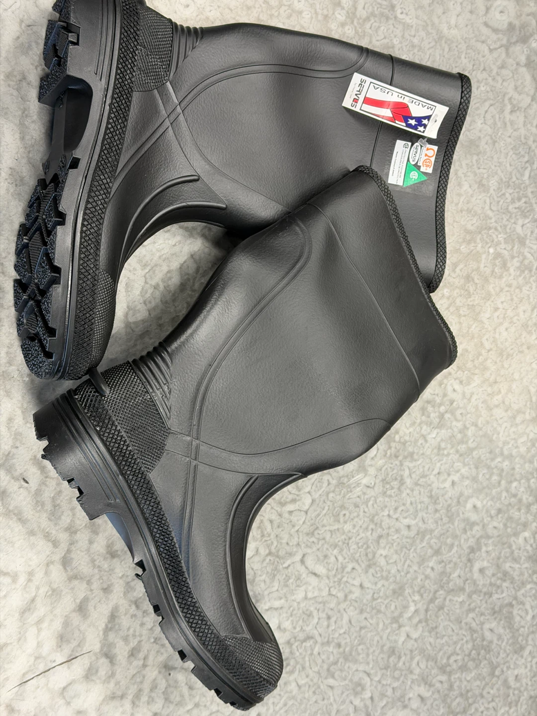 Servus Honeywell Black Protective Work Boots Size 11 - photo 2