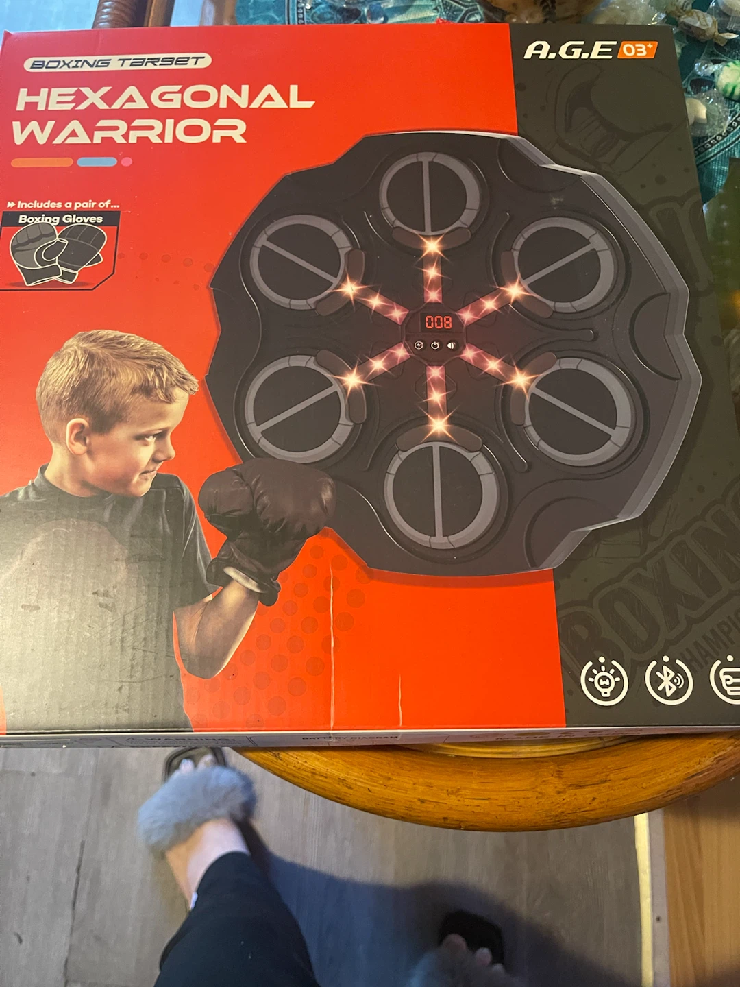 Hexagonal Warrior Electronic Boxing Target