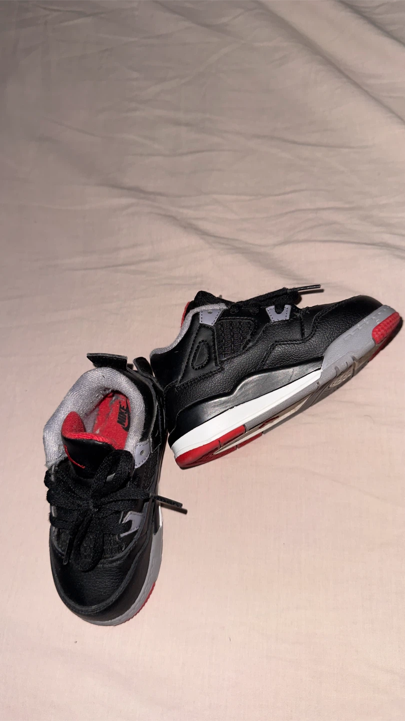Nike Air Jordan 4 Toddler Shoes - photo 2