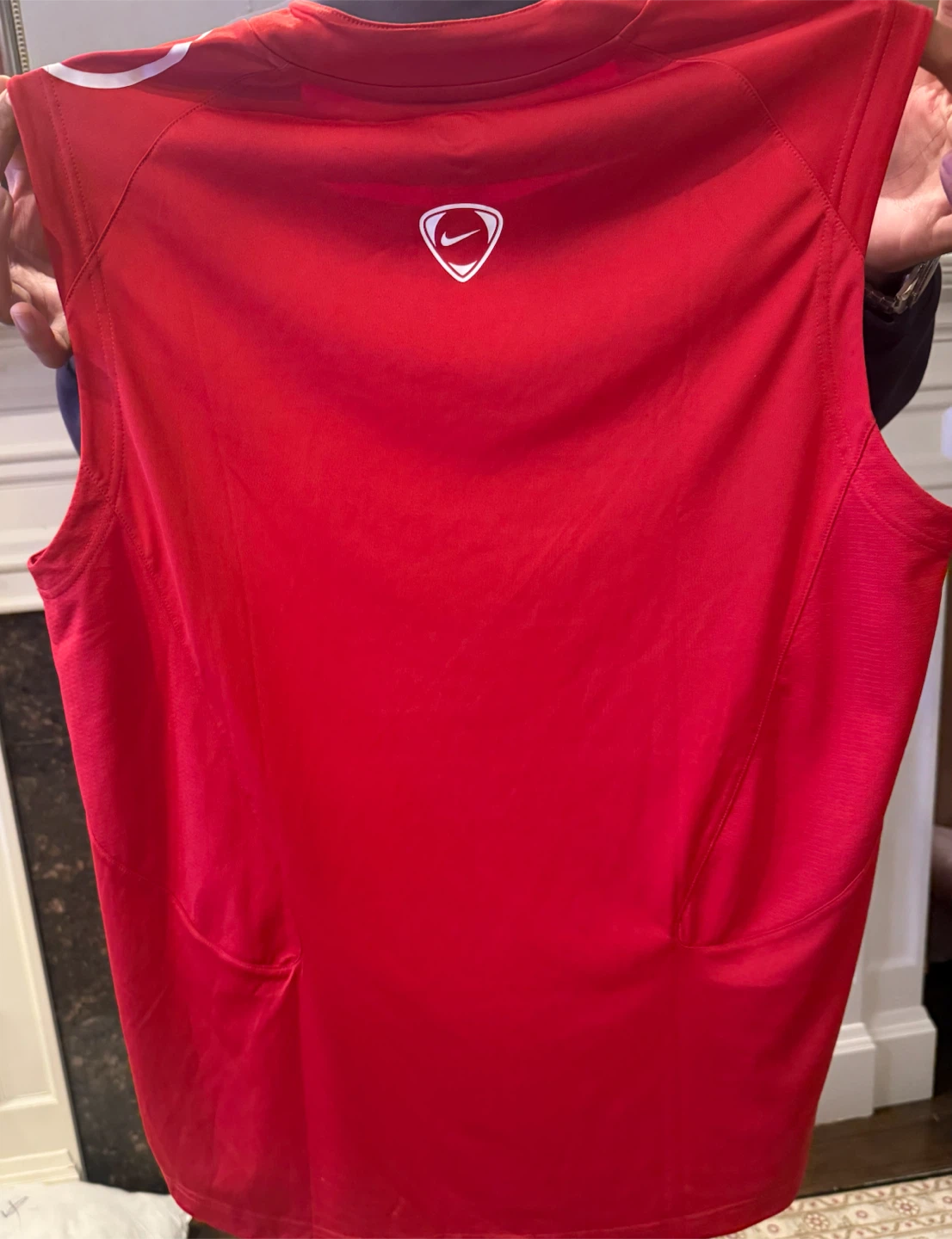 Nike Total 90 Sleeveless Shirt Red - photo 2