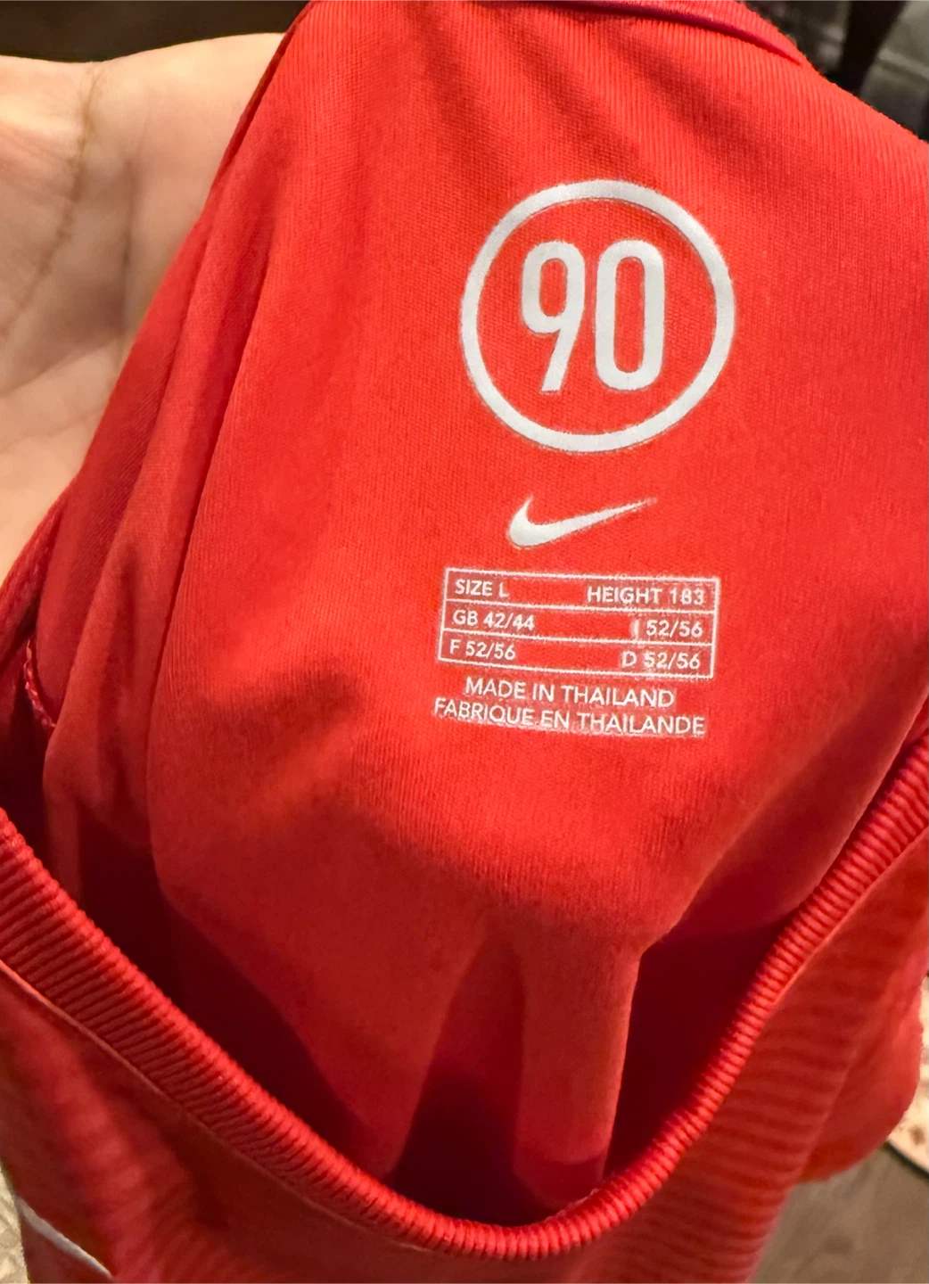 Nike Total 90 Sleeveless Shirt Red - photo 3